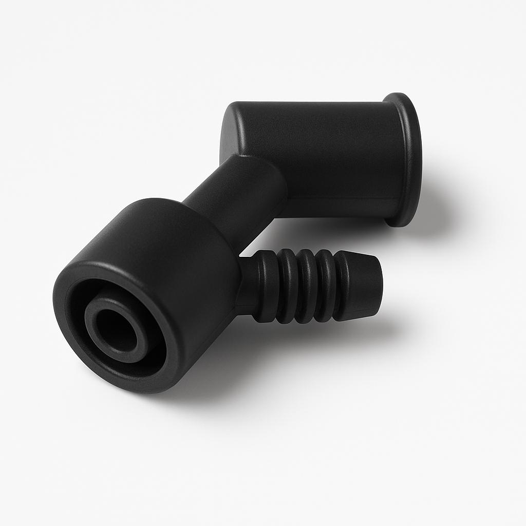 Custom plastic mounting bracket