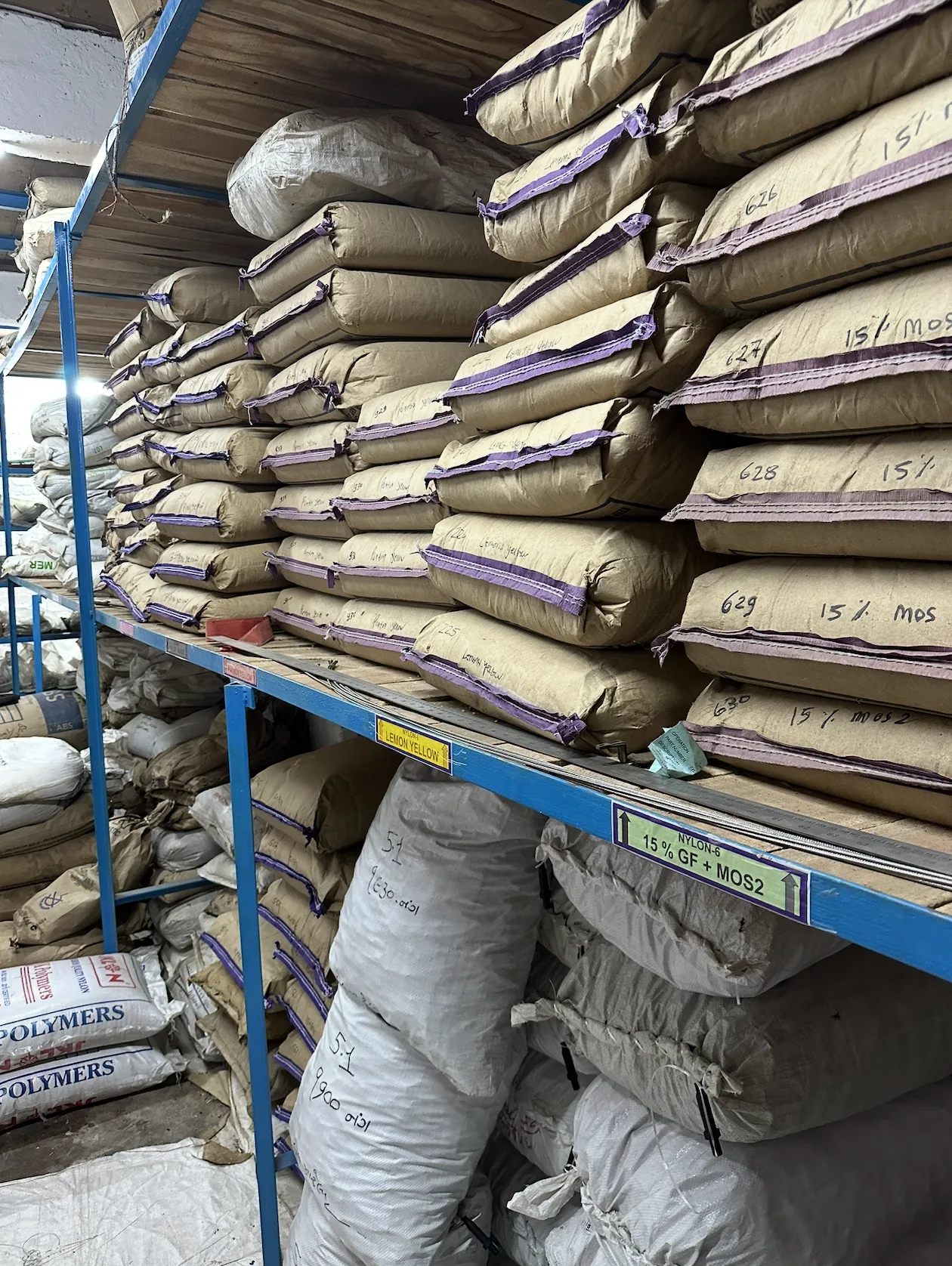 Raw material inventory